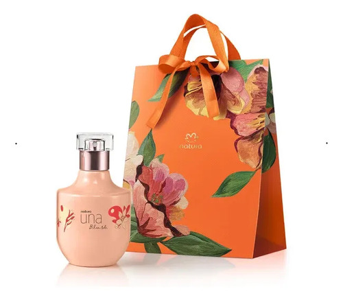 Presente Natura Una Blush 75ml + Sacola Especial + Amostra