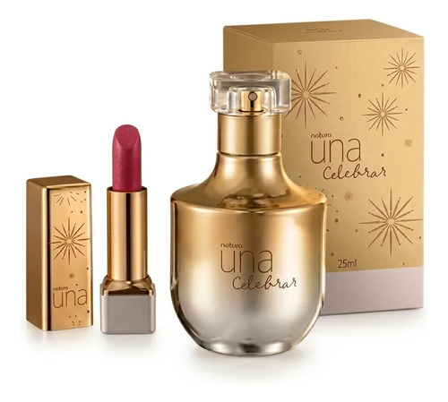 Presente Una Celebrar Deo Parfum Natura 75 Ml + Rouge