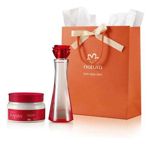 Kit Kriska Natura Original Deo Colônia 100ml + Hidratante